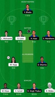 SA-W vs IN-W Dream 11 Prediction Today, Grand League